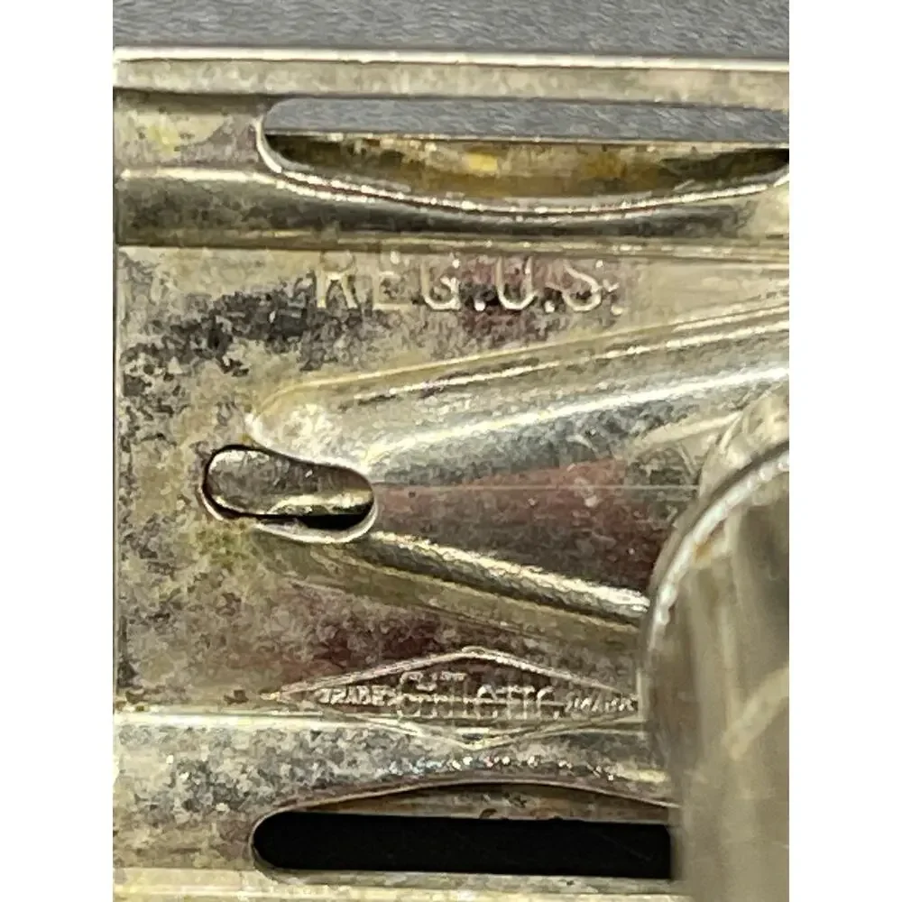 Vintage 1940's Fat Handle Gillette Double Edge Safety Razor *See Photos for Cond